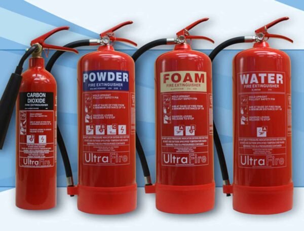 6 Types of fire extinguishers and their uses