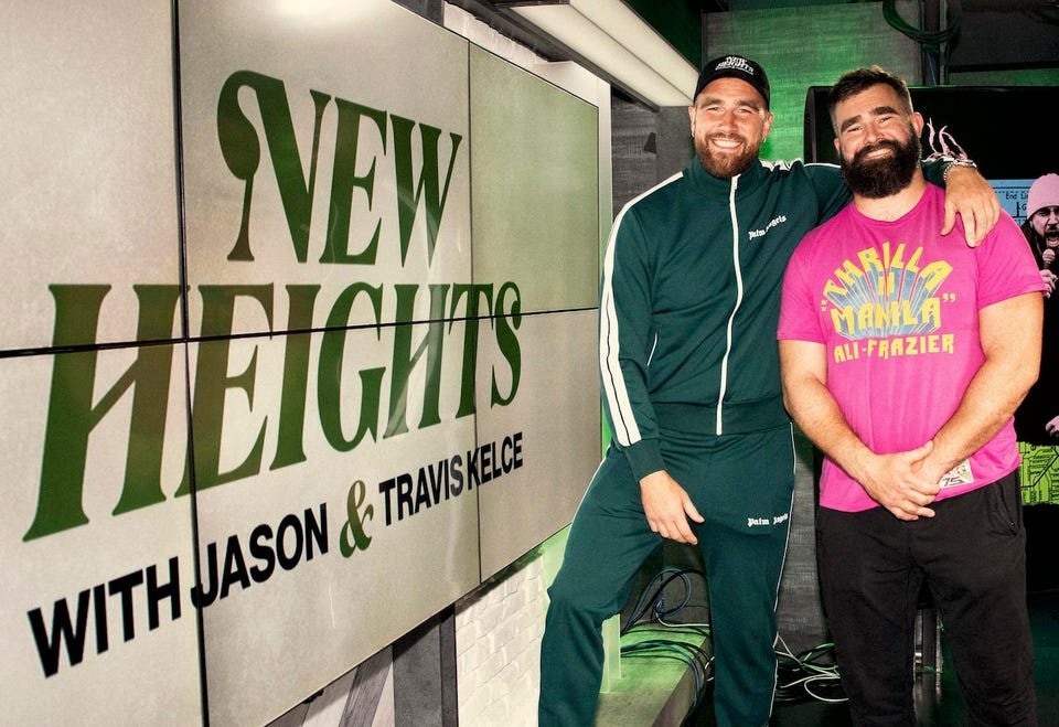 Travis Kelce, Jason Kelce making history as first brothers to face