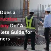 What Does a Construction Company Do? A Complete Guide for Beginners
